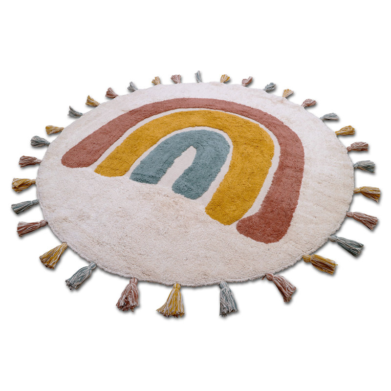 Tapis et arc-en-ciel