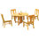 Osborne Outdoor 3 - Piece Teak Bistro Set