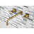 Kingston Brass Manhattan Two-Handle 3-Hole Wall Mount Roman Tub Faucet-50579911-115844613