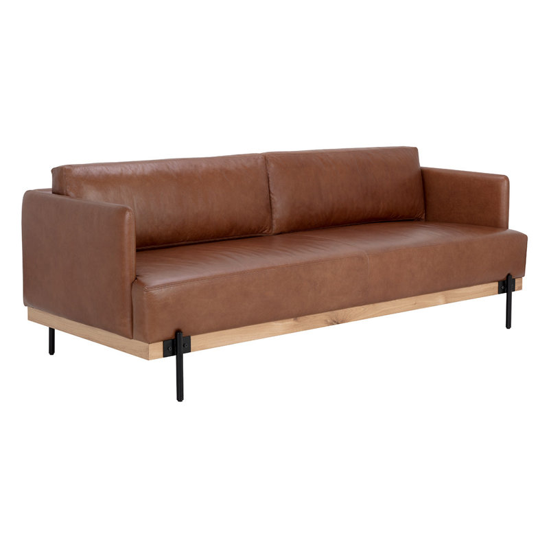 Saul Leather Sofa