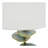 D15x29.5" Verdant Agate-Slice Table Lamp w/ Marble Base-305153533