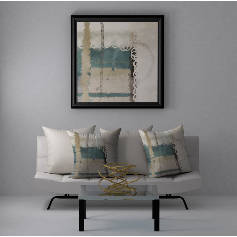  Housse et insert de coussin carré Sizzling Fetching, 24" X 24"