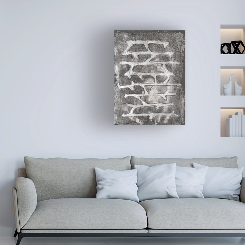 Art mural sur toile tendue - Michael Willett «Silver Filament I», art mural pour salon, chambre à coucher ou bureau - 24 x 32