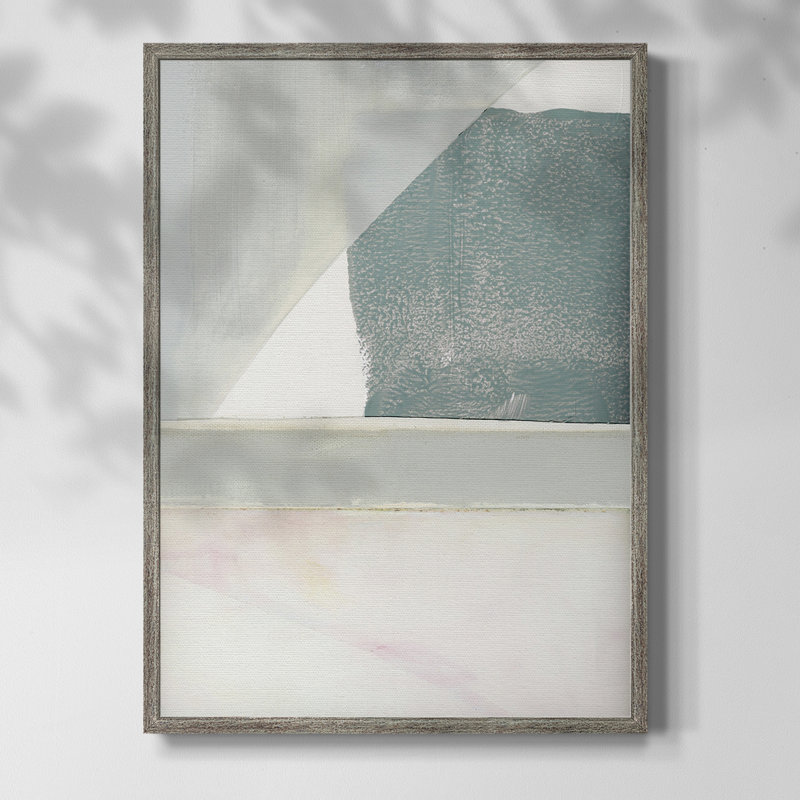 Couturier II Framed Print - Solid Wood, 11" H x 9" W
