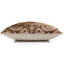 Oreiller en velours de soie Ikat The Cognac & Cream - 20 po x 20 po