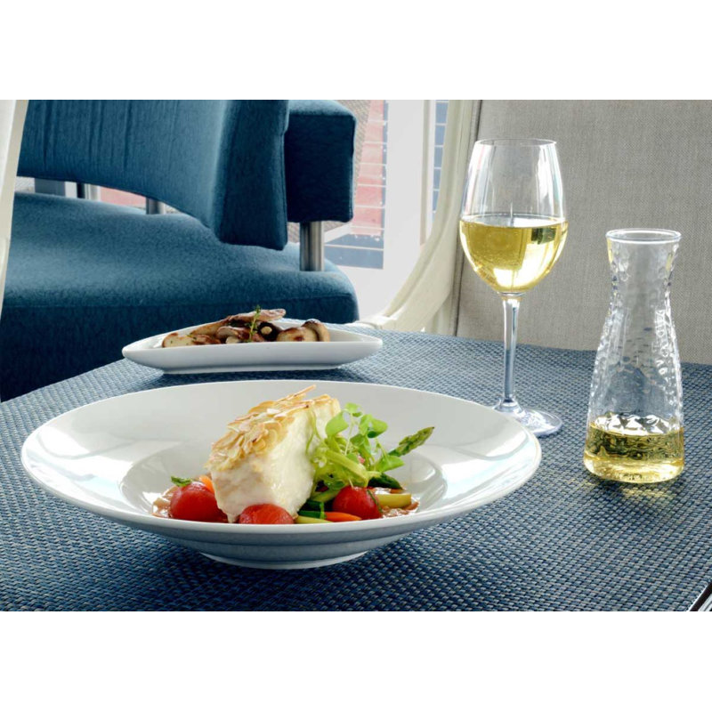 Assiette plate 12,5 po Trillium