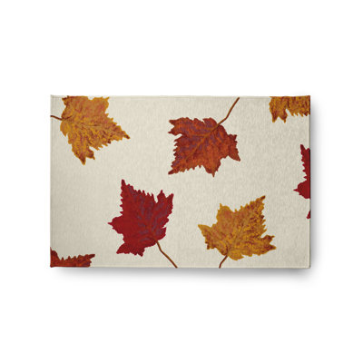 Chenille Floral Indoor Rug