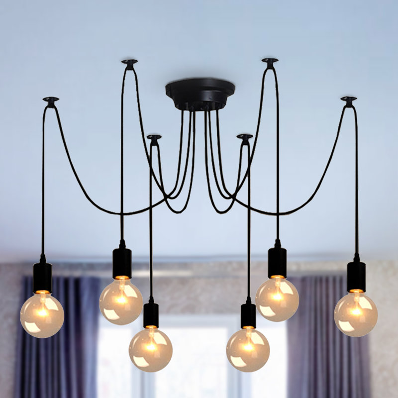 Aribold 6 - Light Black Pendant