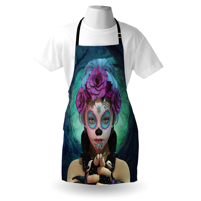No Pattern Bib Apron