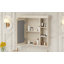 Armoire à pharmacie murale 35 po x 28 po avec miroir et 6 tablettes-133530241-133530245