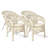 Dannalyn 4 - Person Glass Top Four Leg Dining Set-631448972