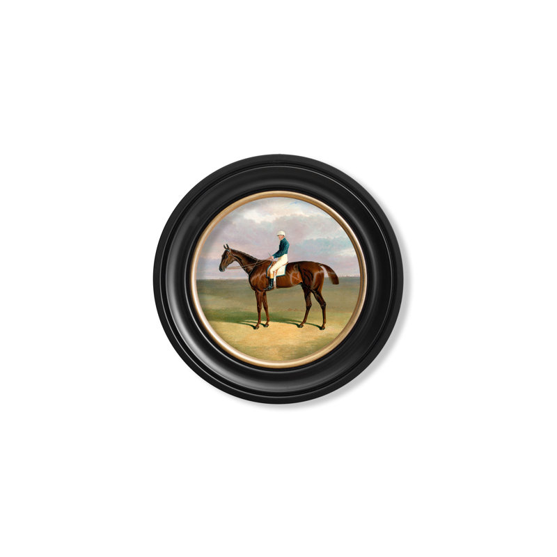 Horse & Jockey by Mid-1800s - Single Picture Frame Print on Archival Matt 230gsm Paper