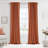 Cadnite 50" W Thermal 100% Blackout Linen Textured Curtain Panels-718107619-709144657