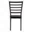 Ensemble de 4 chaises d'appoint en métal