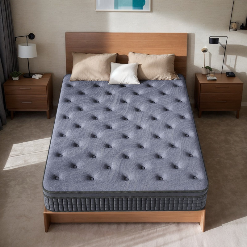 Matelas en mousse viscoélastique 12 ", Grand lit