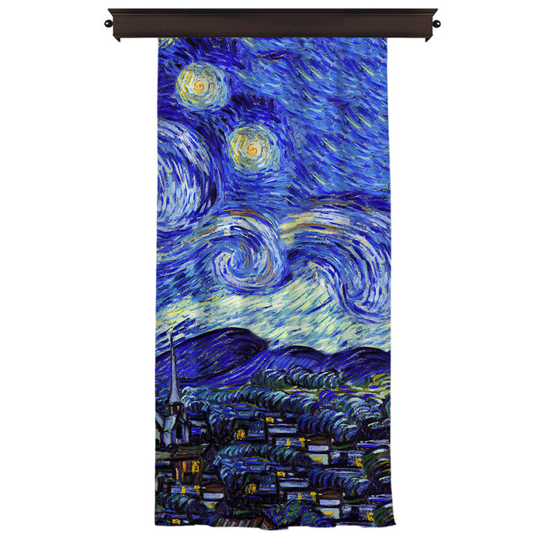Rideau en polyester Hendrickson