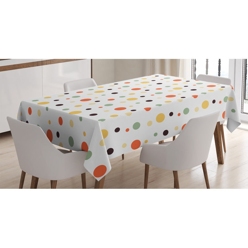 Tablecloth, 52" W x 70" L  Rectangle, Mixed 