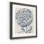 Indigo floral sur lin III - Toile encadrée de qualité supérieure - Toile encadrée de qualité supérieure - reproduction de cadre photo-2080313904-2080362191-2143341346