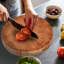 BoosBlock® Chinese Chopping Block 3" End Grain Maple Non-Reversible Round Block-500998-98703427