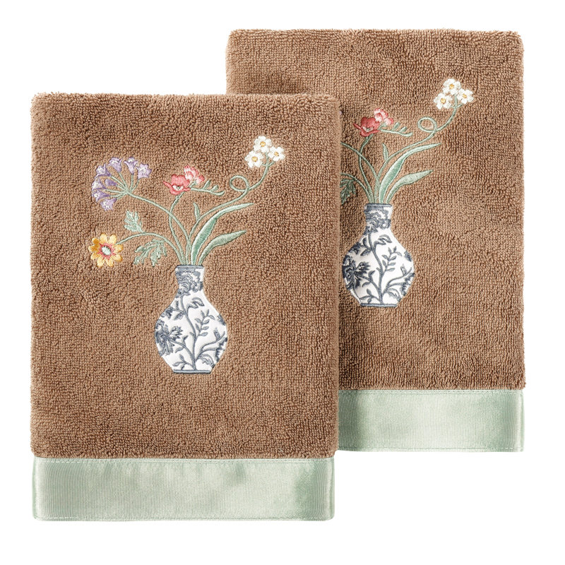 Turkish Cotton Hand Towel, Cocoa