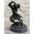 Merope Japanese Samurai Warrior Swinging Katana Sword Bronze Statue Sculpture Figure Kamiko 10 Inches X 6 Inches