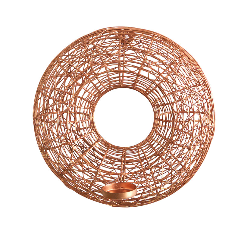Glam Abstract Wall Decor on Metal