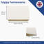 Ibiza Contemporary and Sleek Linen Fabric Lampshade-475792429-495498128