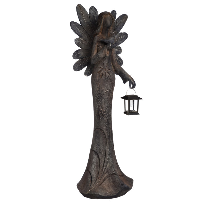 Jardin d'anges Hallwood avec lanterne solaire