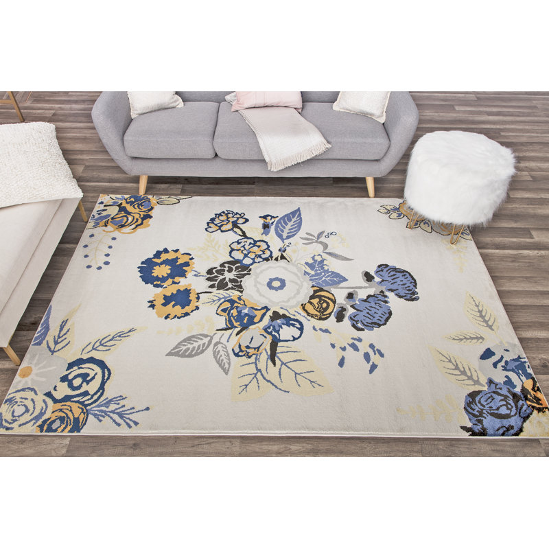 Tapis ivoire Valentina, Rectangle 9 pi x 12 pi