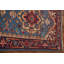 Tapis de couloir géométrique Heriz Serapi fait à la main 3 x 8