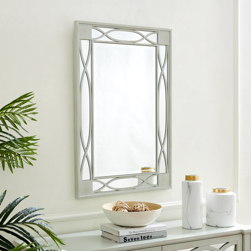 Jameson Wood Flat Wall Mirror