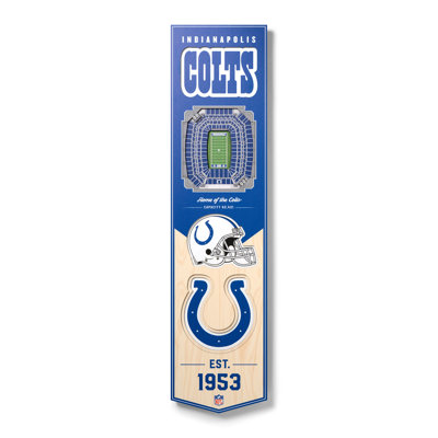 NFL 3D 8x32 Stadiumview Banner