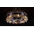 Michella Luxury 20 Lights Round K9 Crystal Ceiling Light Gold Chandeliers-924532319