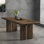 Rectangular Solid Wood Dining Table