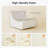 Armless Bean Bag Chair, Memory Foam Couch & Lounger, Fireside Sofa, Bean Bag Floor Chair Compression-115604635