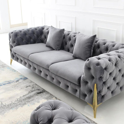 Windsor Velvet Chesterfield Sofa Collection