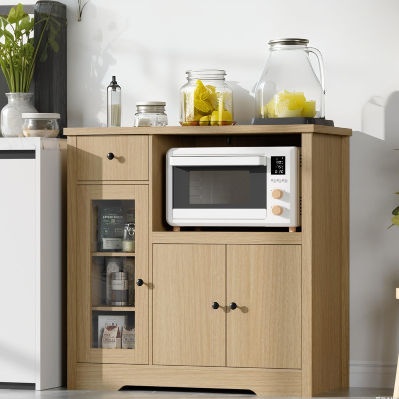 88.9cm Kitchen Pantry, Yellow
