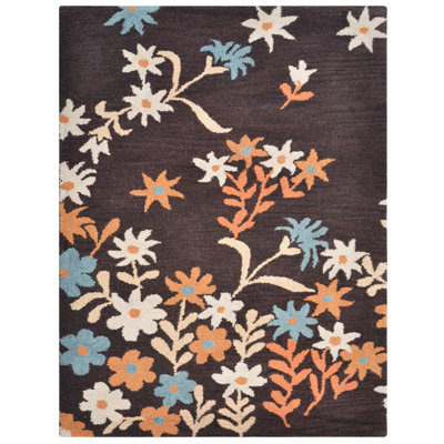 Tapis rectangulaires en laine touffetés à la main Candis