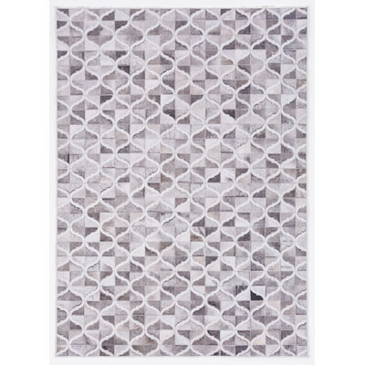 Tapis gris / noir Jameown