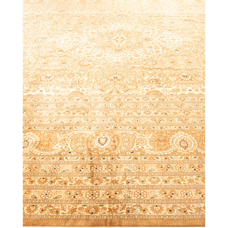 Classic One-of-a-Kind 12' 2" X 15' 3" Hand Knotted Area Rug