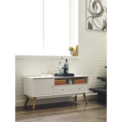 Adore Decor Lilou Media Console up to 50", White