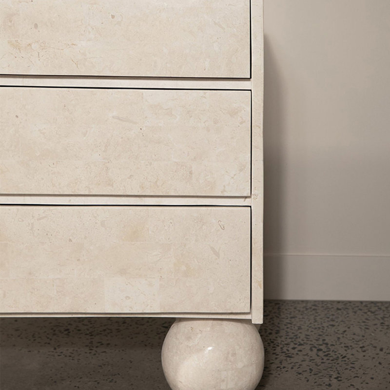 Armoire de rangement simple de style tiroir