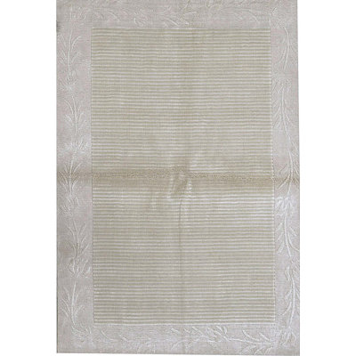 Viscose Striped Indoor Rug