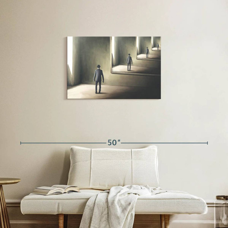 Kelan Infinite Man, 20" H x 30" W