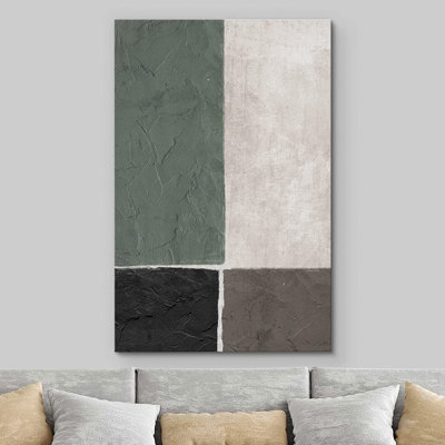 Grunge Blocks - Print on Canvas