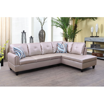 Renford Upholstered L-Shaped Sectional