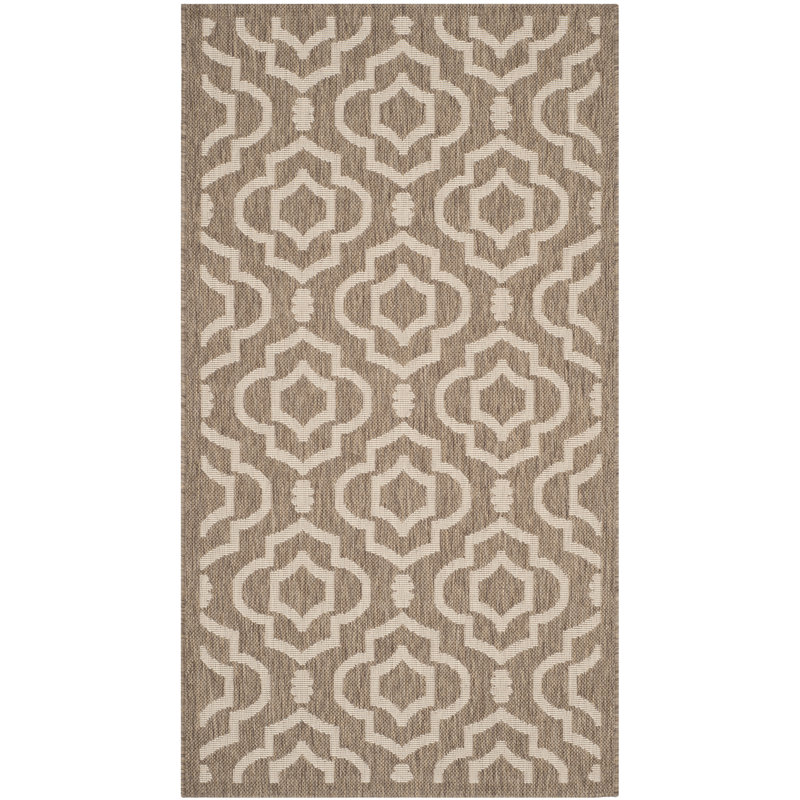 Mandel Geometric Area Rug, Rectangle 79 x 152 cm