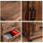Brown Solid Wood Sideboard-1501349261