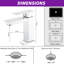Single-Hole Single-handle Bathroom Faucet-90763178