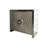 Briarcliff Mirrored Accent Cabinet with Architectural Design and Interior Shelf – Art Deco Inspired Storage Cabinet